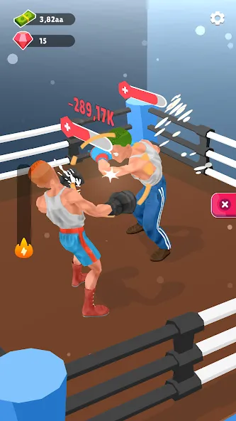 Tap Punch - 3D Boxing (Тап Панч) [МОД: Много монет, Открытые уровни и Мега MOD] Screenshot 2