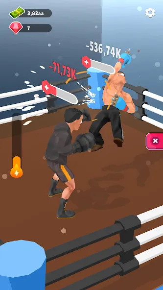 Tap Punch - 3D Boxing (Тап Панч) [МОД: Много монет, Открытые уровни и Мега MOD] Screenshot 4