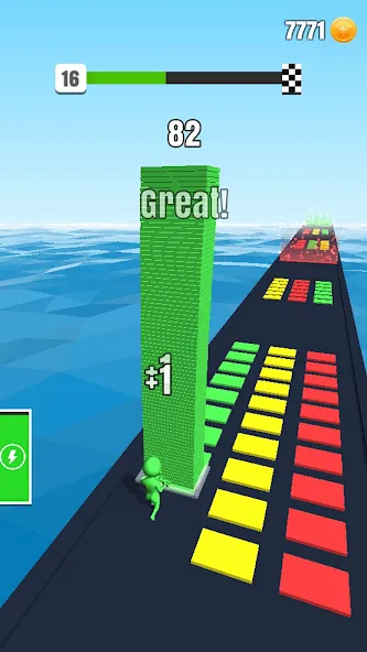 Stack Colors! [МОД: Все открыто, Дополнительные деньги и Меню MOD] Screenshot 1