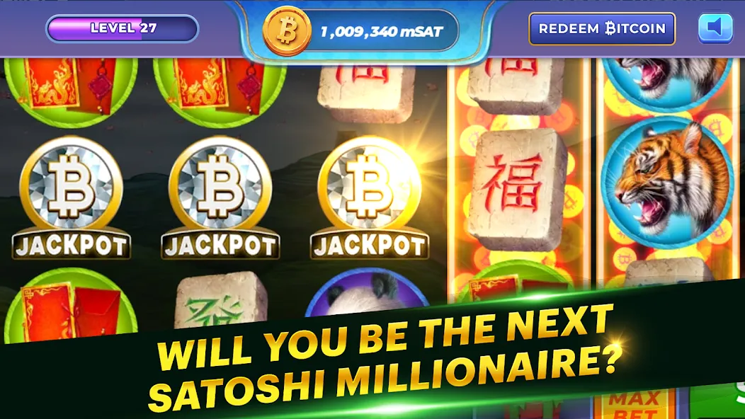 Satoshi Millions. Win Bitcoin [МОД: Много монет, Открытые уровни и Мега MOD] Screenshot 1