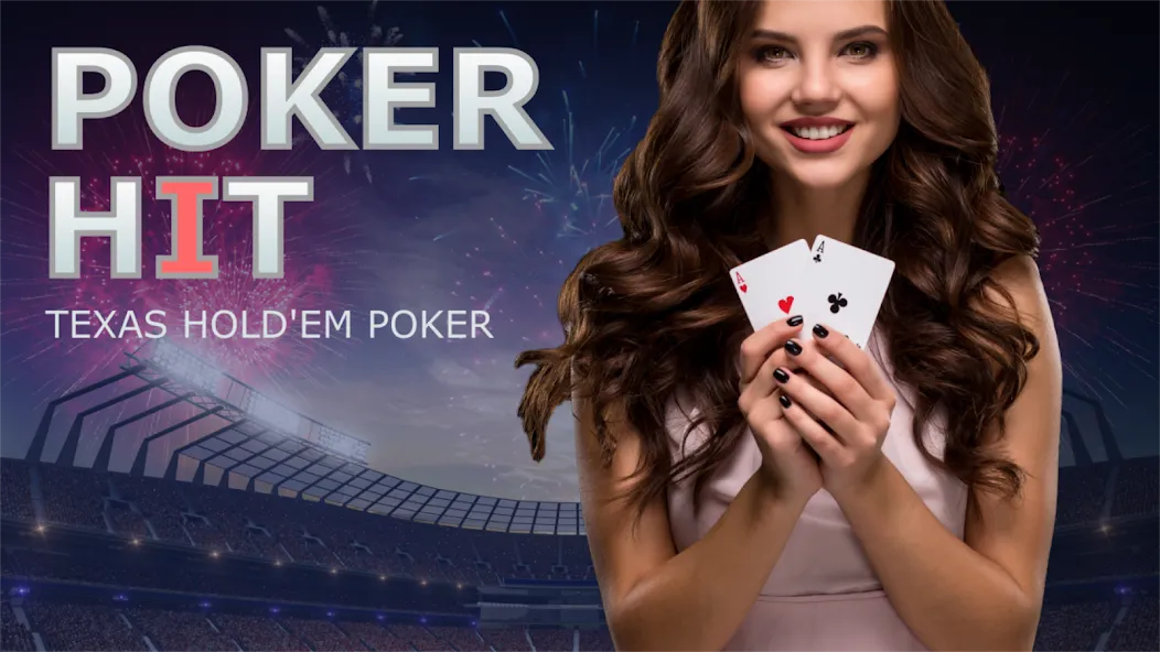 Poker Offline: Texas Holdem [МОД: Много монет, Открытые уровни и Мега MOD] Screenshot 1