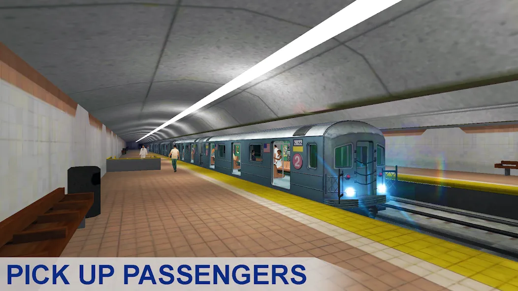 Subway Train Simulator [МОД: Бесконечные деньги, Монеты и Мега MOD] Screenshot 2