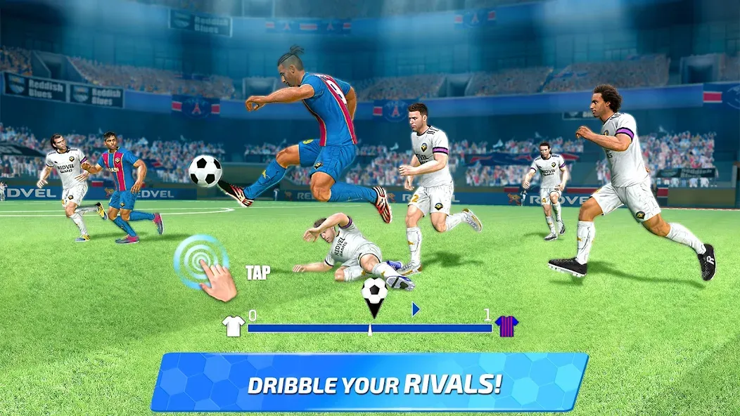 Soccer Star 24 Super Football (оккер Стар 23 Супер Футбол) [МОД: Много монет, Открытые уровни и Мега MOD] Screenshot 2
