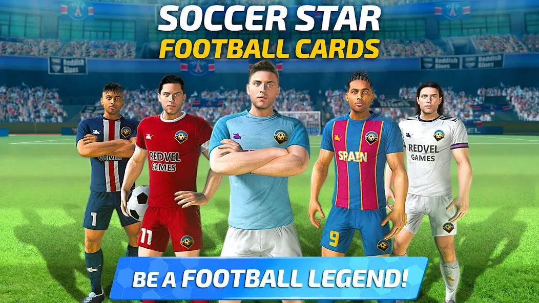 Soccer Star 24 Super Football (оккер Стар 23 Супер Футбол) [МОД: Много монет, Открытые уровни и Мега MOD] Screenshot 4