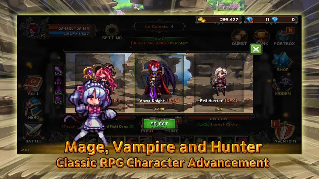 Bless & Magic: Idle RPG game [МОД: Деньги, Монеты и Меню MOD] Screenshot 2
