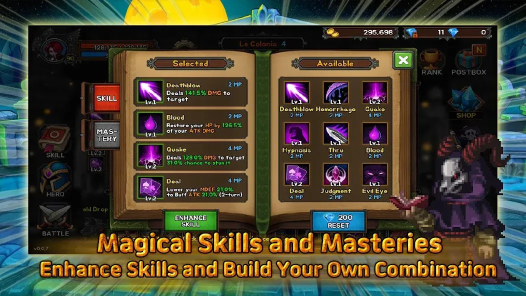 Bless & Magic: Idle RPG game [МОД: Деньги, Монеты и Меню MOD] Screenshot 3