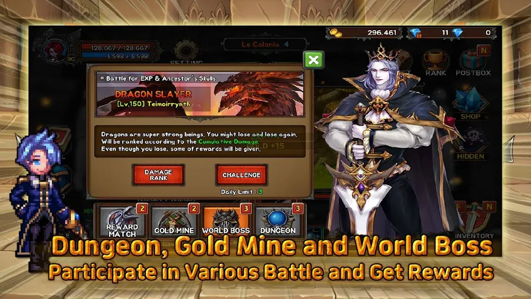 Bless & Magic: Idle RPG game [МОД: Деньги, Монеты и Меню MOD] Screenshot 4