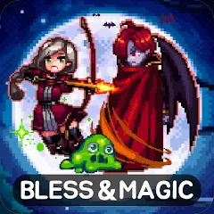 Скачать Bless & Magic: Idle RPG game [МОД: Деньги, Монеты и Меню MOD] | Взлом Bless & Magic: Idle RPG game на Андроид