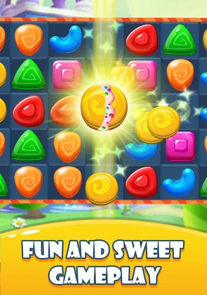 Cookie Jelly Match (Куки Джелли Матч) [МОД: Много денег, Монет и Все открыто] Screenshot 5