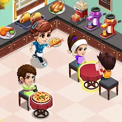Скачать Cooking Restaurant Kitchen (Кукинг Ресторан Китчен) [МОД: Все открыто, Дополнительные деньги и Меню MOD] | Взлом Cooking Restaurant Kitchen на Андроид