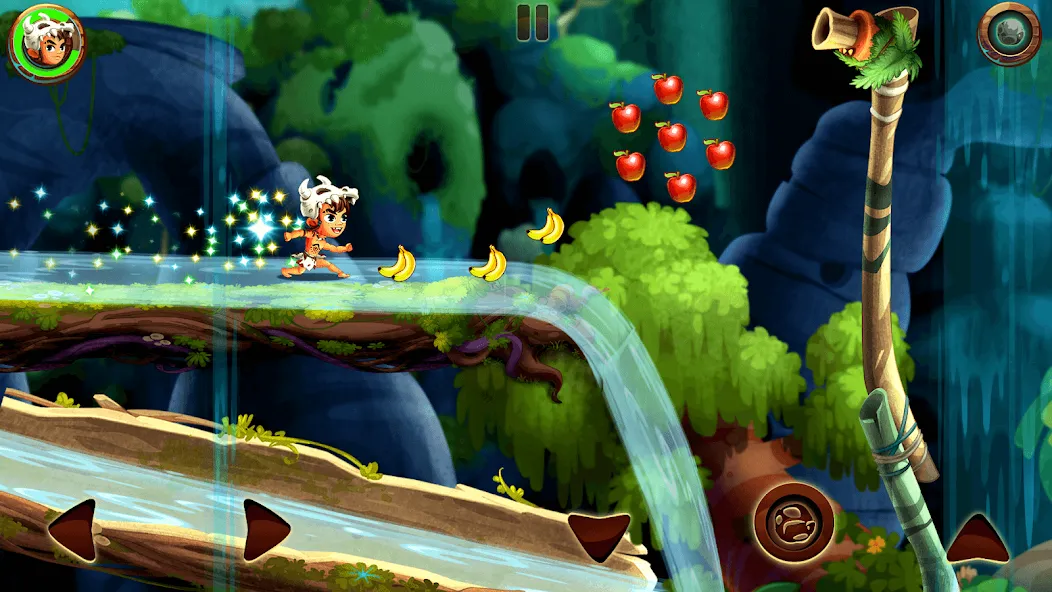 Jungle Adventures 3 (Джангл приключения 3) [МОД: Меню, Бесконечные монеты и Открытые уровни] Screenshot 2