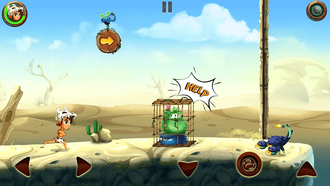 Jungle Adventures 3 (Джангл приключения 3) [МОД: Меню, Бесконечные монеты и Открытые уровни] Screenshot 5