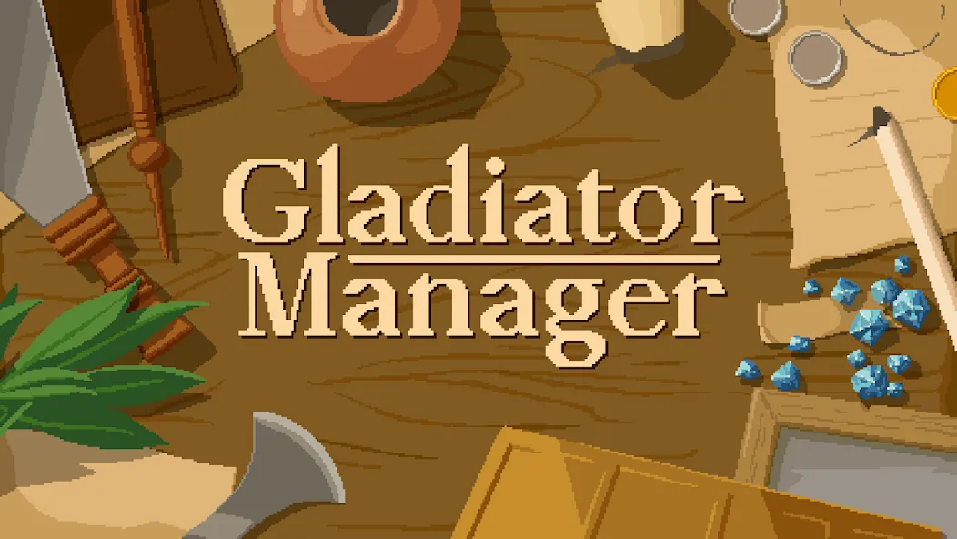 Gladiator manager (Гладиатор менеджер) [МОД: Все открыто, Дополнительные деньги и Меню MOD] Screenshot 1