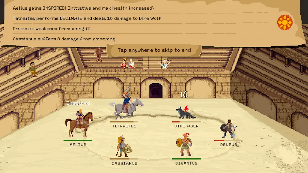 Gladiator manager (Гладиатор менеджер) [МОД: Все открыто, Дополнительные деньги и Меню MOD] Screenshot 4