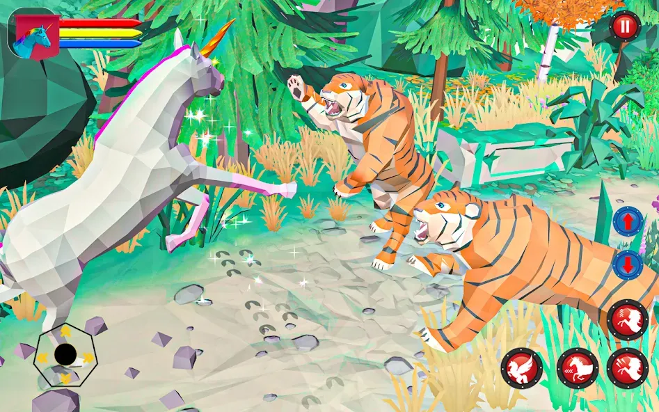 Flying Unicorn Pegasus Games [МОД: Много денег, Монет и Все открыто] Screenshot 3