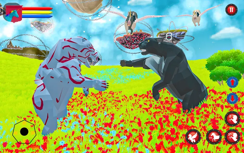 Flying Unicorn Pegasus Games [МОД: Много денег, Монет и Все открыто] Screenshot 4