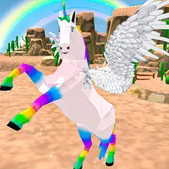 Скачать Flying Unicorn Pegasus Games [МОД: Много денег, Монет и Все открыто] | Взлом Flying Unicorn Pegasus Games на Андроид