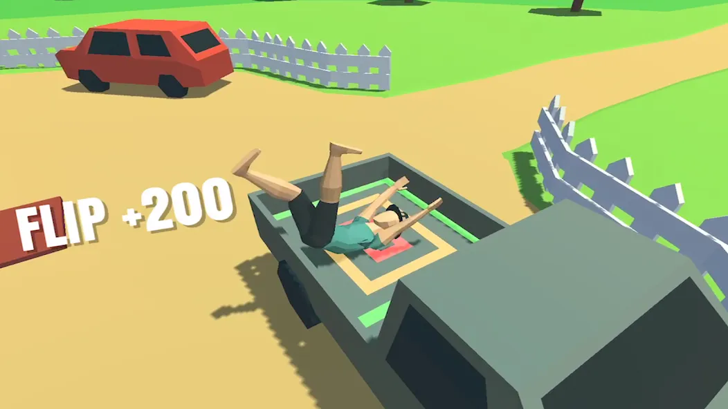 Flip Trickster - Parkour Simul (Флип Трикстер) [МОД: Меню, Бесконечные монеты и Открытые уровни] Screenshot 3