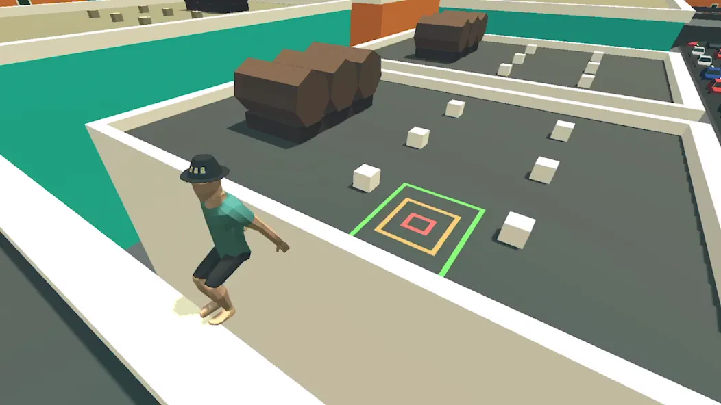 Flip Trickster - Parkour Simul (Флип Трикстер) [МОД: Меню, Бесконечные монеты и Открытые уровни] Screenshot 5
