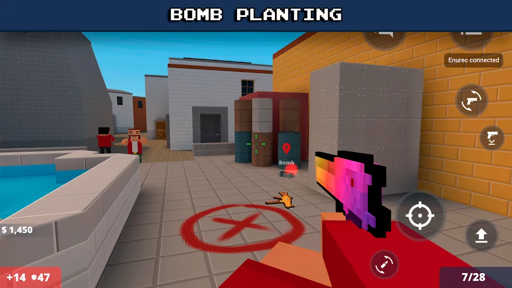Block Strike: Online Shooter (Блок Страйк) [МОД: Бесконечные деньги, Монеты и Мега MOD] Screenshot 3