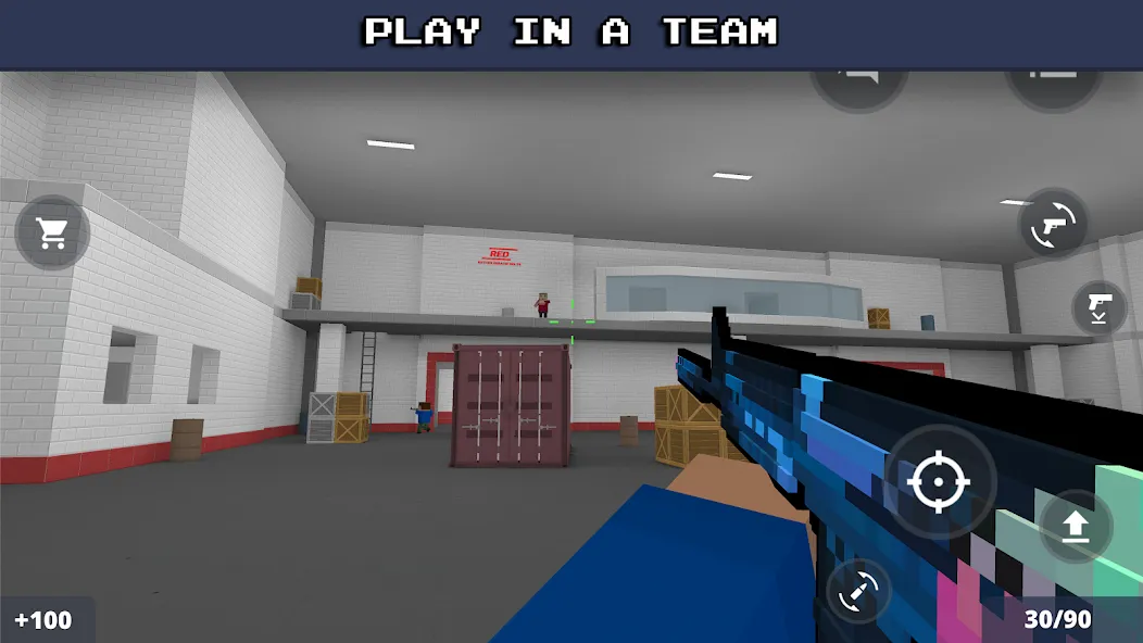 Block Strike: Online Shooter (Блок Страйк) [МОД: Бесконечные деньги, Монеты и Мега MOD] Screenshot 5