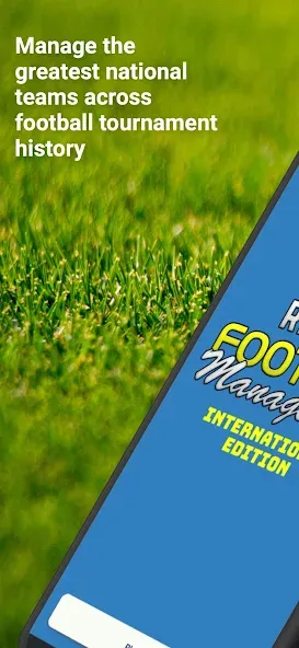 International Football Manager (Интернациональный футбольный менеджер) [МОД: Все открыто, Дополнительные деньги и Меню MOD] Screenshot 1