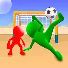 Скачать Stickman Soccer Football Game [МОД: Меню, Бесконечные монеты и Открытые уровни] | Взлом Stickman Soccer Football Game на Андроид