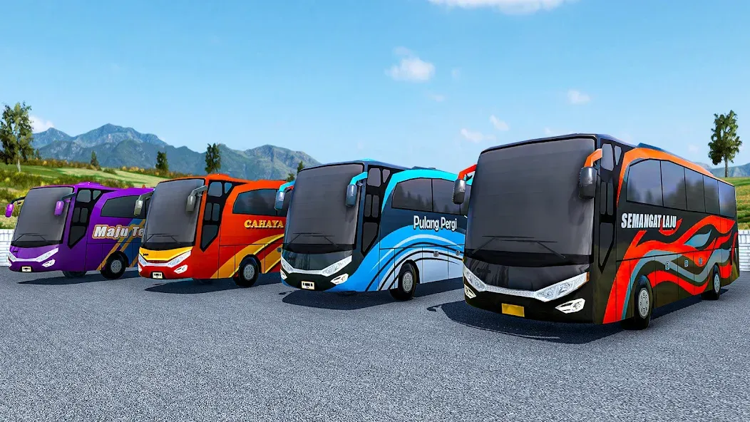 Highway Bus Simulator Bus Game [МОД: Меню, Бесконечные монеты и Открытые уровни] Screenshot 3