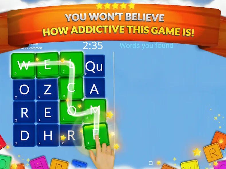 WordHero : word finding game (ВордХиро) [МОД: Бесконечные деньги, Монеты и Мега MOD] Screenshot 5