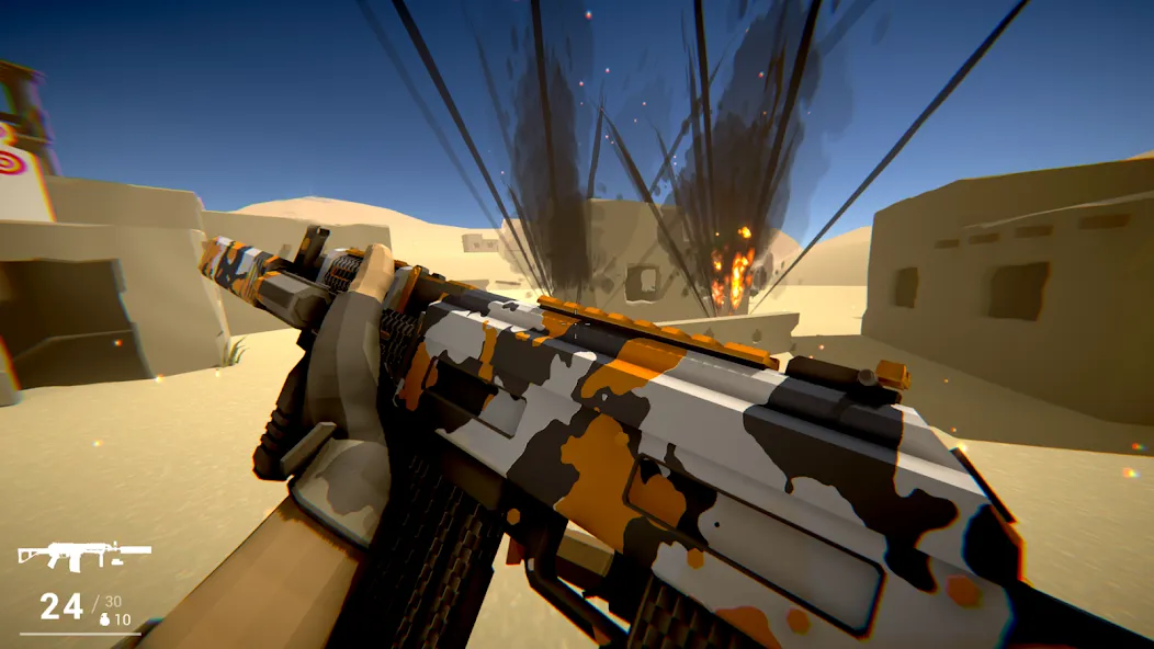 Nextbots In Backrooms: Shooter (Некстботс в комнатах позади) [МОД: Меню, Бесконечные монеты и Открытые уровни] Screenshot 2