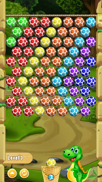 Shoot Dinosaur Eggs [МОД: Много денег, Монет и Все открыто] Screenshot 3