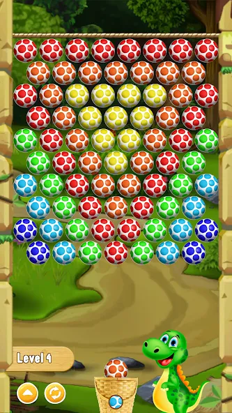 Shoot Dinosaur Eggs [МОД: Много денег, Монет и Все открыто] Screenshot 4