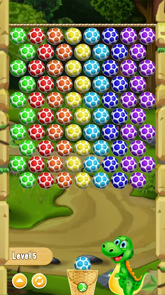 Shoot Dinosaur Eggs [МОД: Много денег, Монет и Все открыто] Screenshot 5