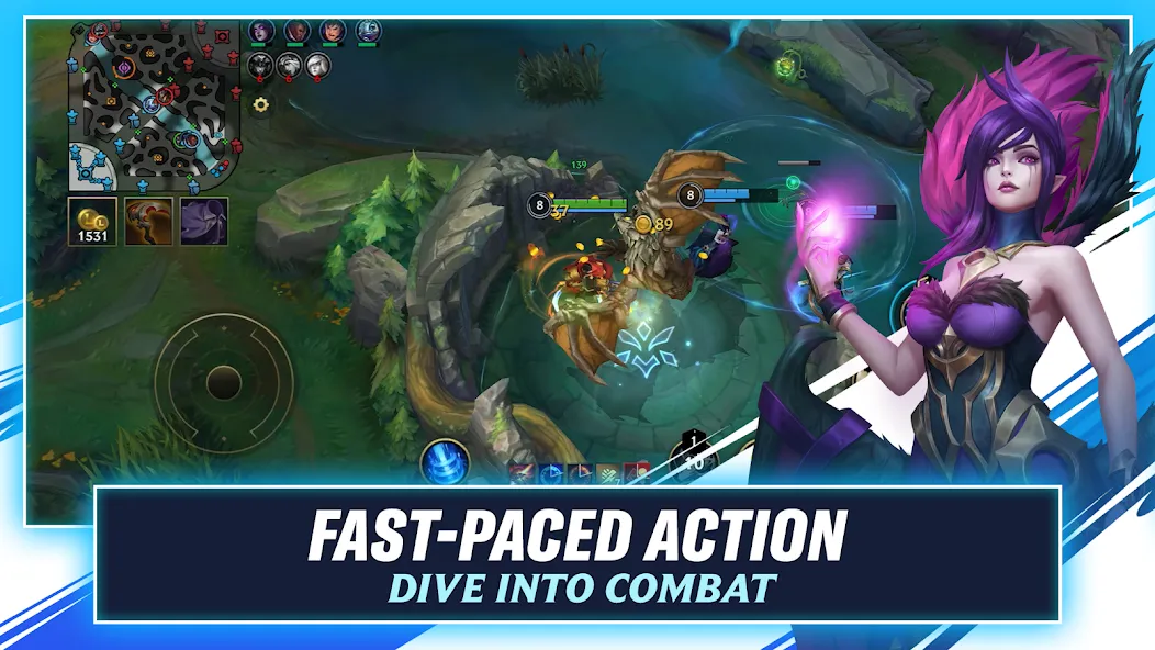 League of Legends: Wild Rift (Лига легенд) [МОД: Все открыто, Дополнительные деньги и Меню MOD] Screenshot 3