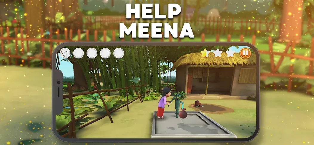 Meena Game 2 (Мина Гейм 2) [МОД: Много денег, Монет и Все открыто] Screenshot 4