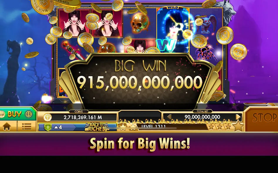 Black Diamond Casino Slots (СЛОТЫ) [MOD: Все открыто] - Скриншот 2