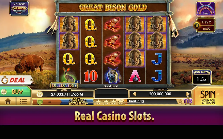 Black Diamond Casino Slots (СЛОТЫ) [MOD: Все открыто] - Скриншот 3