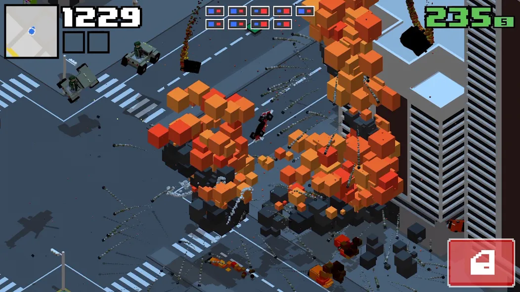 Smashy Road: Wanted 2 (Смэши Роуд) [МОД: Бесконечные деньги, Монеты и Мега MOD] Screenshot 3