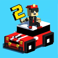 Скачать Smashy Road: Wanted 2 (Смэши Роуд) [МОД: Бесконечные деньги, Монеты и Мега MOD] | Взлом Smashy Road: Wanted 2 на Андроид
