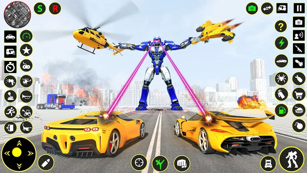 Truck Game - Car Robot Games [МОД: Меню, Бесконечные монеты и Открытые уровни] Screenshot 3