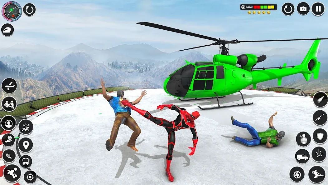 Spider Rope Games - Crime Hero [МОД: Все открыто, Дополнительные деньги и Меню MOD] Screenshot 5