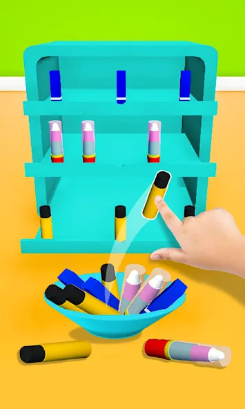 Makeup Repair,Color Mixing Kit [МОД: Меню, Бесконечные монеты и Открытые уровни] Screenshot 2
