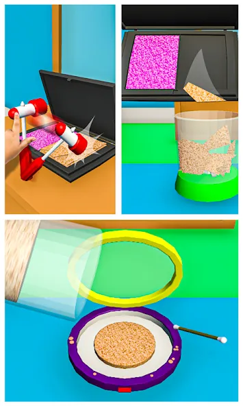 Makeup Repair,Color Mixing Kit [МОД: Меню, Бесконечные монеты и Открытые уровни] Screenshot 5