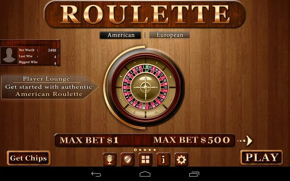 Roulette — Casino Style! (Рулетка) [MOD: Разблокировано] - Скриншот 4