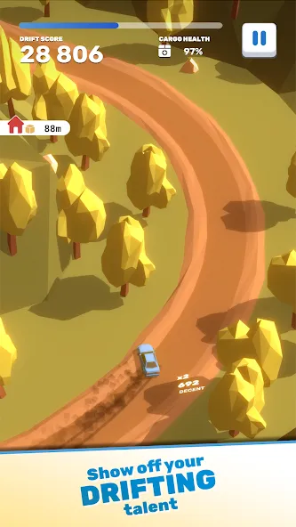 Tofu Drifter (Тофу Дрифтер) [МОД: Деньги, Монеты и Меню MOD] Screenshot 5