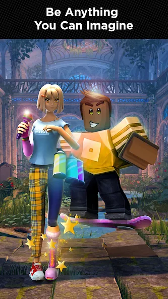 Roblox (Роблокс) [МОД: Меню, Бесконечные монеты и Открытые уровни] Screenshot 4