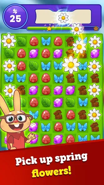 Easter Magic — Match 3 Game (Истер Мэджик) [MOD: Premium/Unlocked] - Скриншот 1