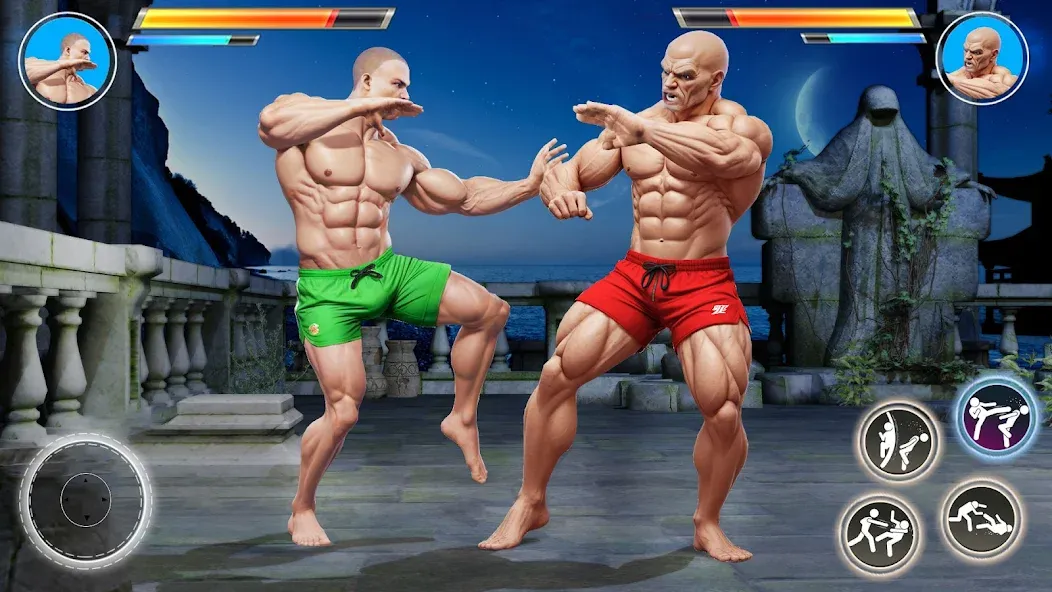 Kung Fu Karate Fighting Games [МОД: Много монет, Открытые уровни и Мега MOD] Screenshot 3