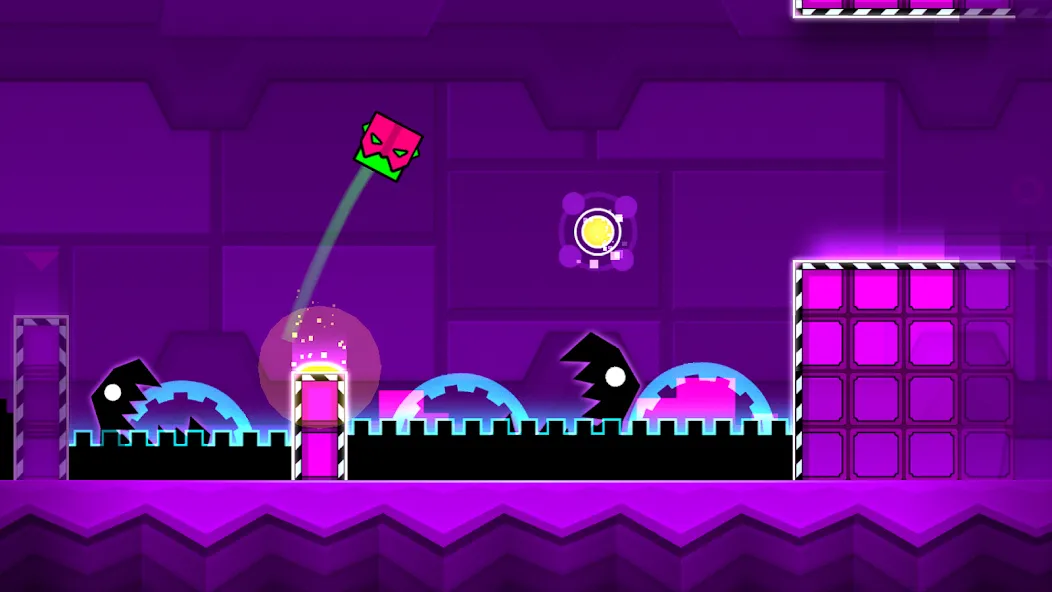 Geometry Dash Meltdown (Геометрия Дэш Мелтдаун) [МОД: Много монет, Открытые уровни и Мега MOD] Screenshot 1
