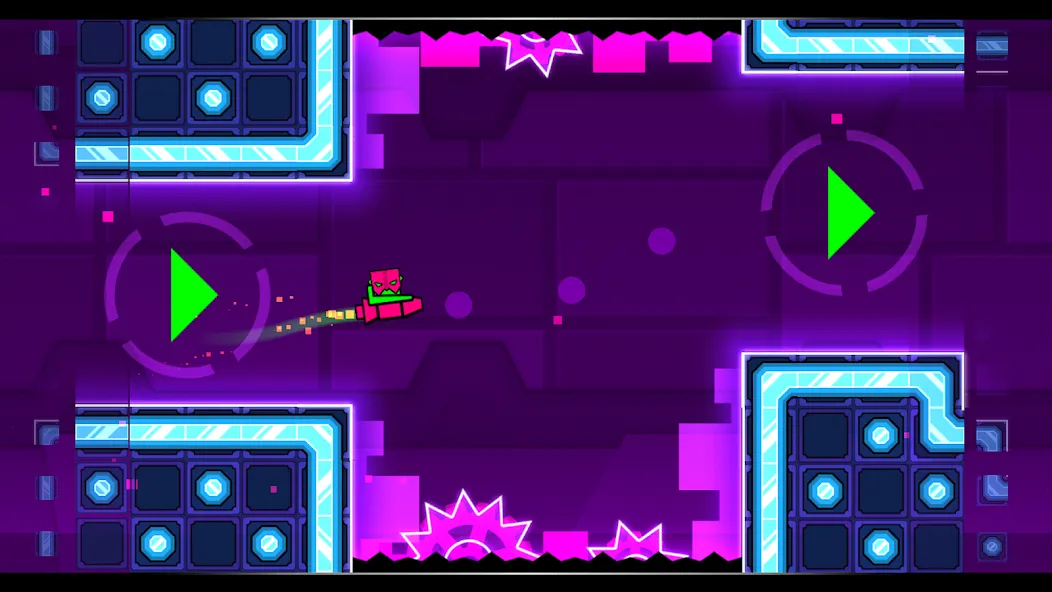 Geometry Dash Meltdown (Геометрия Дэш Мелтдаун) [МОД: Много монет, Открытые уровни и Мега MOD] Screenshot 3